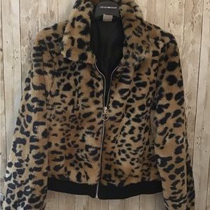 Soft & Cozy Cheetah Print Bomber Jacket